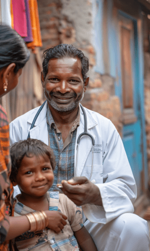AGO Care Foundation distributing medical supplies and medications during outreach program